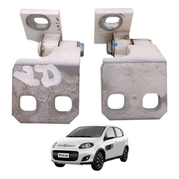  Par Dobradiça Traseira Direita Palio Dualogic 1.6 16v 2014