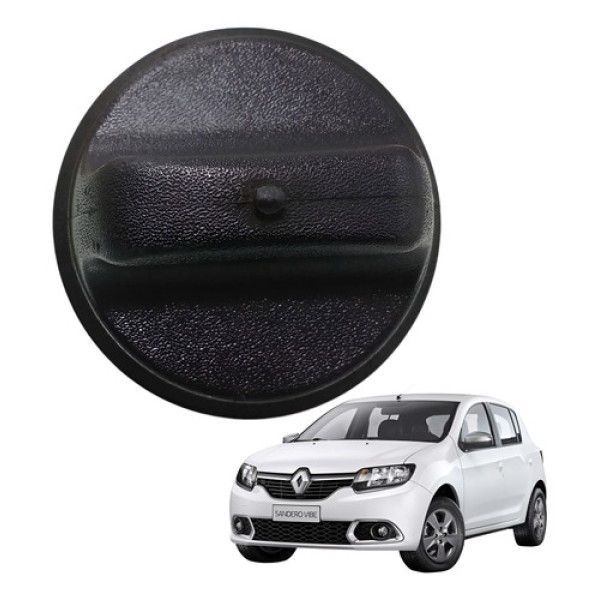 Tampa Tanque Combustível Sandero 1.0 3cc 2017 7700812369 Preto