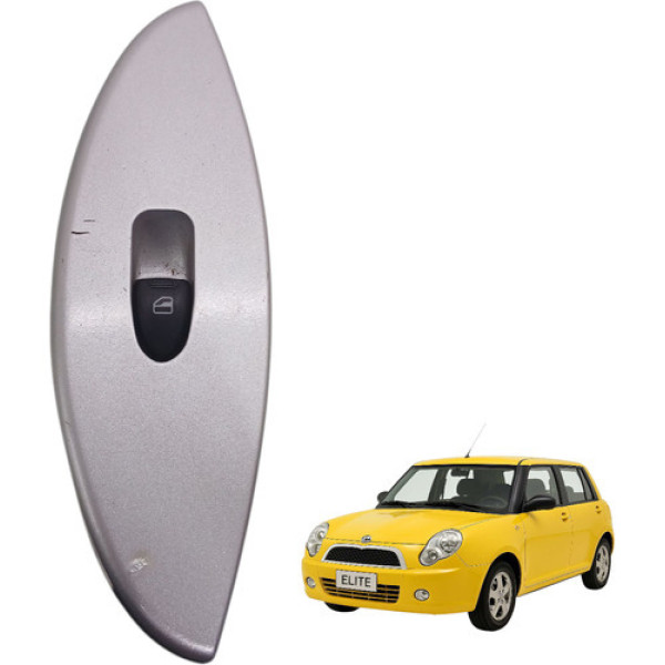 Botão Comando Vidro Traseiro Direito Lifan 320 1.3 2010 2011