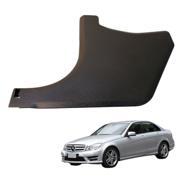 Moldura Soleira Dianteira Direita Mercedes C180 2013 2014 Preto