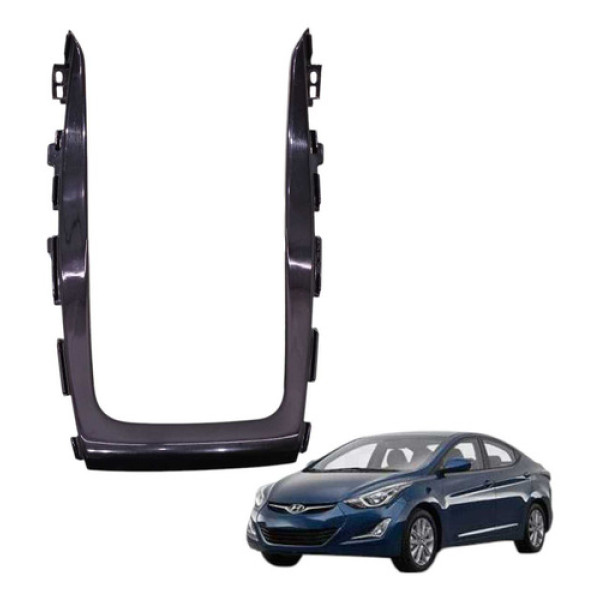 Moldura Acabamento Console Central Elantra 1.8 2012 2013