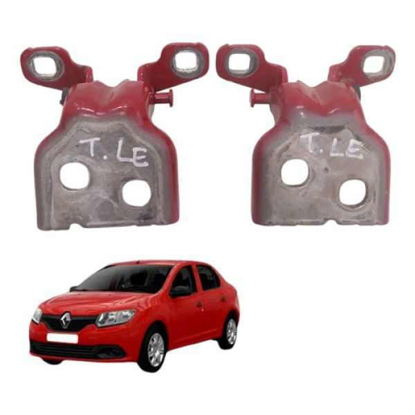 Par Dobradiça Traseira Le Renault Logan 2015 2018