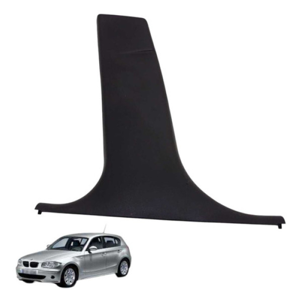 Acabamento Esquerdo Coluna Central Bmw 130i 3.0 2008 2009