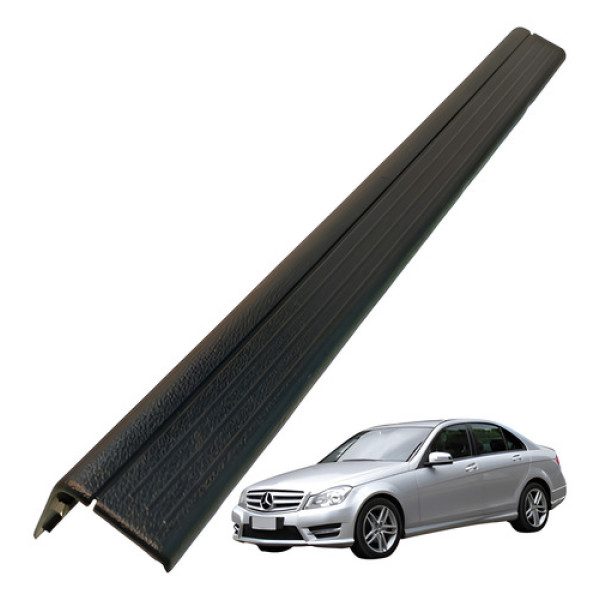 Soleira Porta Dianteira Esquerda Mercedes C180 2013 2014 Preto