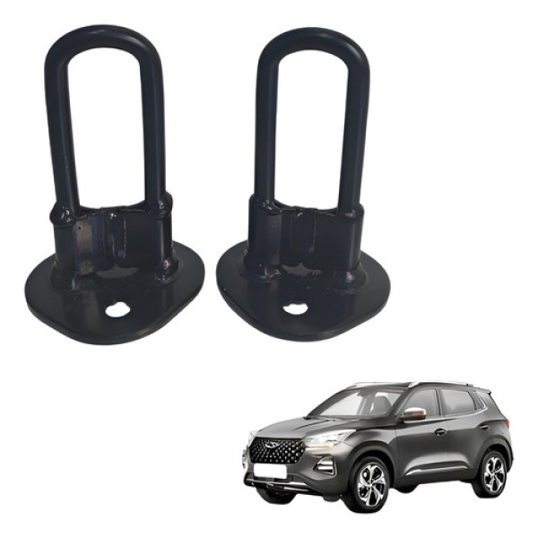 Suporte Par Banco Traseiro Chery Tiggo 5x 1.5 Flex 2021 Preto