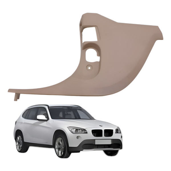 Acabamento Soleira Dianteira Esquerda Bmw X1 2.0 2011 2012 Bege
