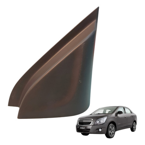 Acabamento Interno Retrovisor Direito Cobalt 1.8 2013 2014  Marrom