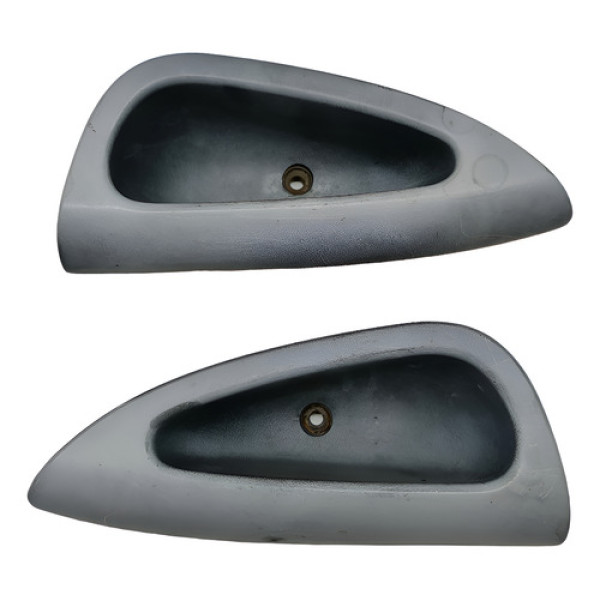 Par Moldura Maçaneta Interna Traseira Renault Scenic 2000 Traseira