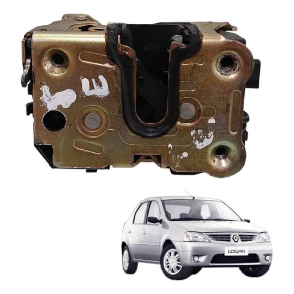 Fechadura Porta Traseira Esquerda Logan Exp 1.0 16v 2008