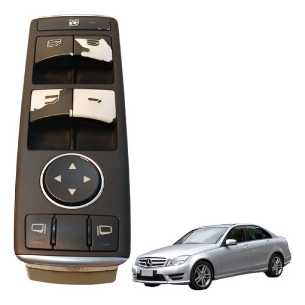 Comando Vidro Dianteiro Esquerdo Mercedes C180 2013 2014