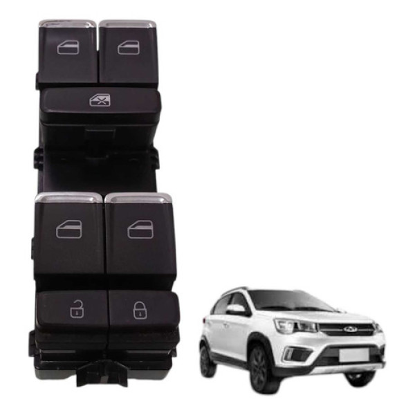 Comando Vidro Eletrico Dianteiro Esquerdo Tiggo 2 2019 2020