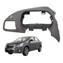 Moldura Painel Instrumentos Gm Cobalt 1.8 2013 2014 Cinza-escuro