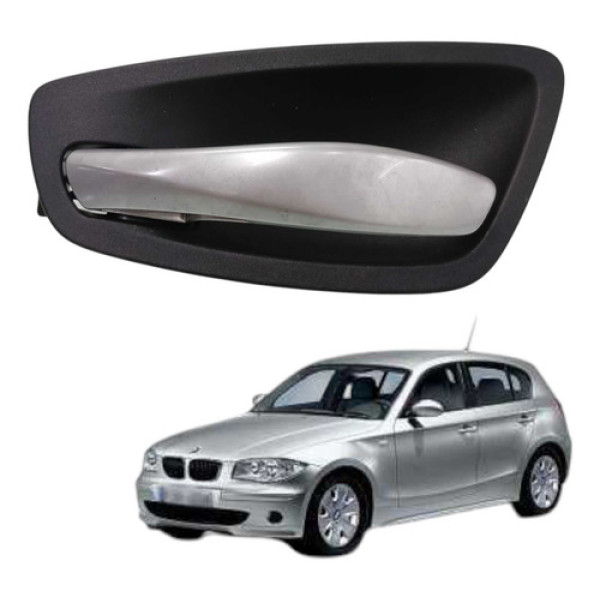 Maçaneta Interna Dianteira Esquerda Bmw 130i 3.0 2008 2009 Dianteira