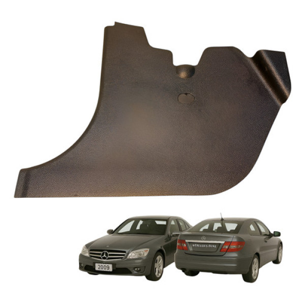 Acabamento Soleira Dianteira Esquerda Mercedes Clc 200 2010 Preto