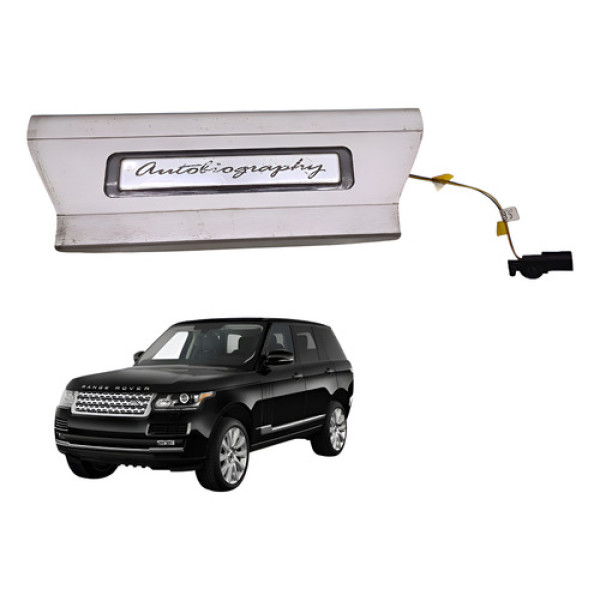 Soleira Porta Traseira Direita Range Rover Vogue 4.4 2013 Cinza