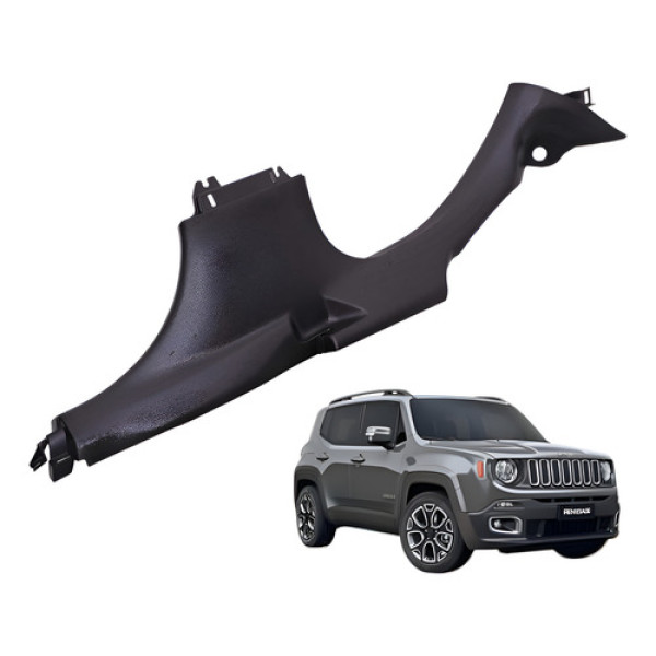Soleira Traseira Direita Renegade Lngtd 1.8 Flex 2019 Preto