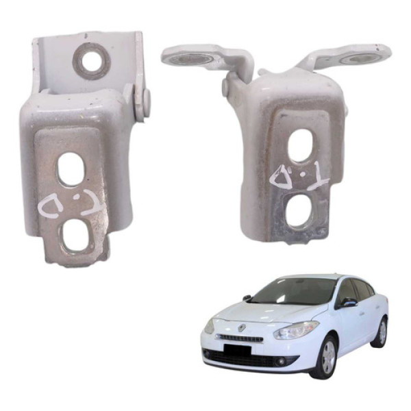Par Dobradiça Traseira Direita Fluence 2011 2016  Aut