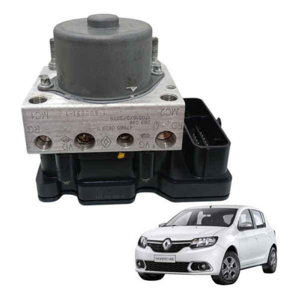 Modulo Abs Freio Renault Sandero 1.0 3cc 2017 476600829r