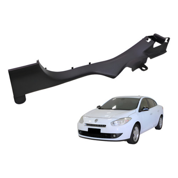  Soleira Traseira Esquerda Fluence 2011 2016 2.0 Aut Preto