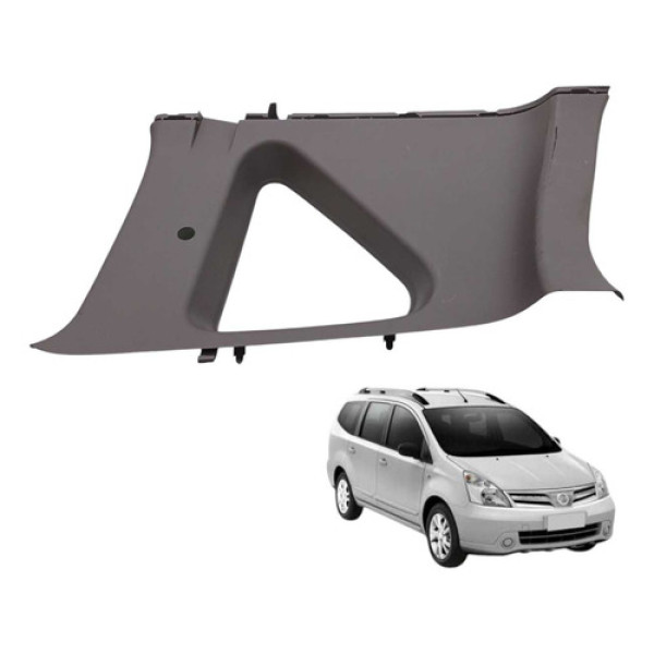 Acabamento Coluna Traseira Esquerda Livina 1.6 2009 2012