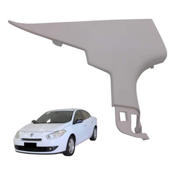 Moldura Coluna Traseira Esquerda Fluence 2011 2016 2.0