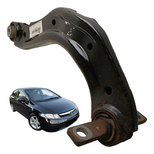 Braco Inferior Suspensao Traseira Esquerda Civic Lxs 2007