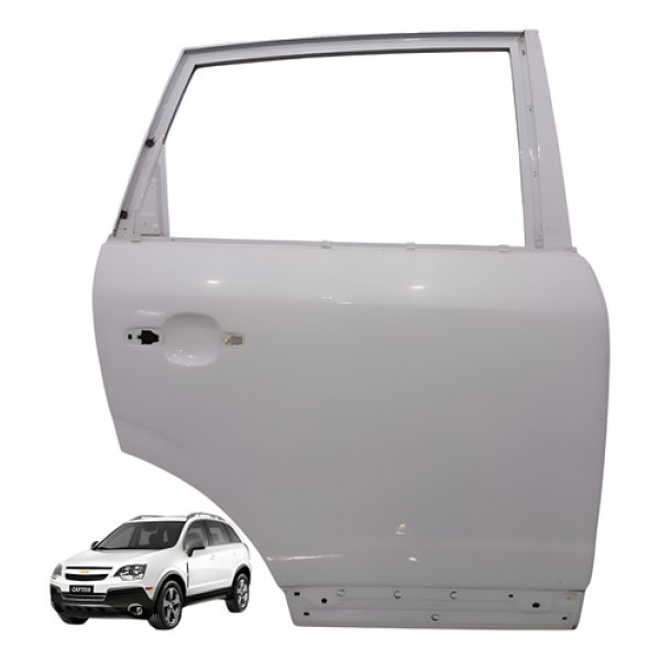 Porta Traseira Direita Captiva 2.4 185cv 2012 Traseira Direito Branco