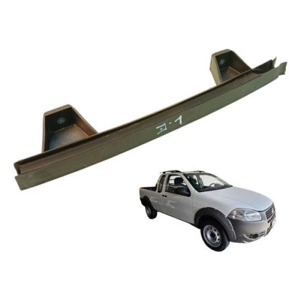 Guia Canaleta Vidro Esquerdo Fiat Strada 1.4 2p 2012 Preto