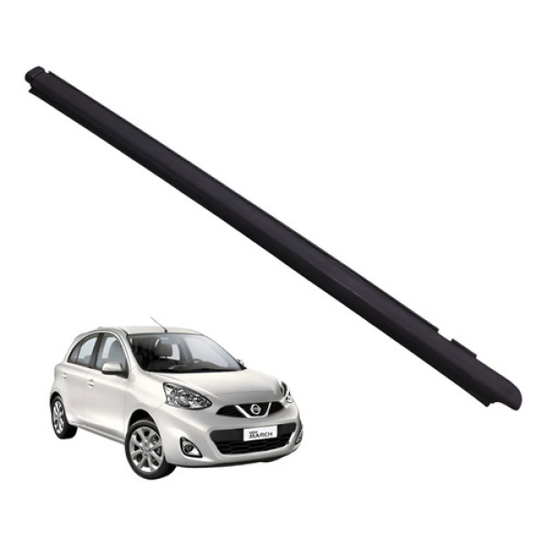 Pestana Externa Traseira Esquerda March 1.0 3cc Sv 2016  Preto