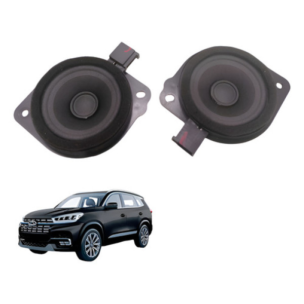 Par Alto Falante Traseiro Chery Tiggo 8 2021 2024 2022 Preto