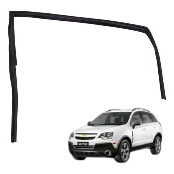 Borracha Canaleta Vidro Dianteiro Direito Captiva 2.4 2012