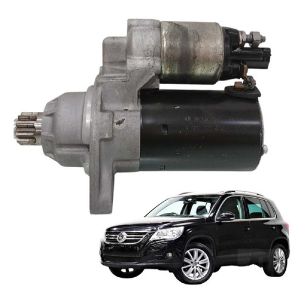 Motor Arranque Partida Vw Tiguan 2.0 Tsi 2010 02m911023