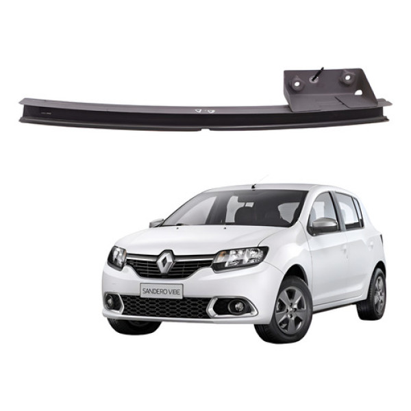 Canaleta Guia Vidro Dianteiro Direito Sandero 1.0 3cc 2017 Cinza