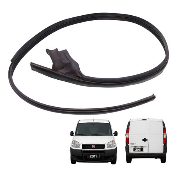 Borracha Guarnição Teto Direita Fiat Doblo Cargo 2011 2012 Preto