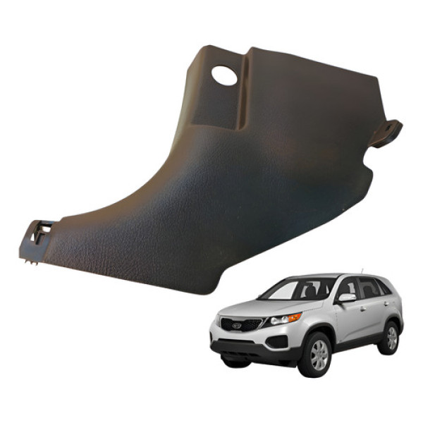 Moldura Soleira Dianteira Esquerda Sorento 2.4 2012 Preto