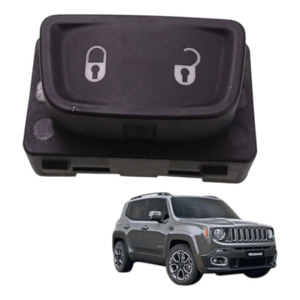 Botão Trava Porta Dianteira Direita Renegade 1.8 Flex 2019