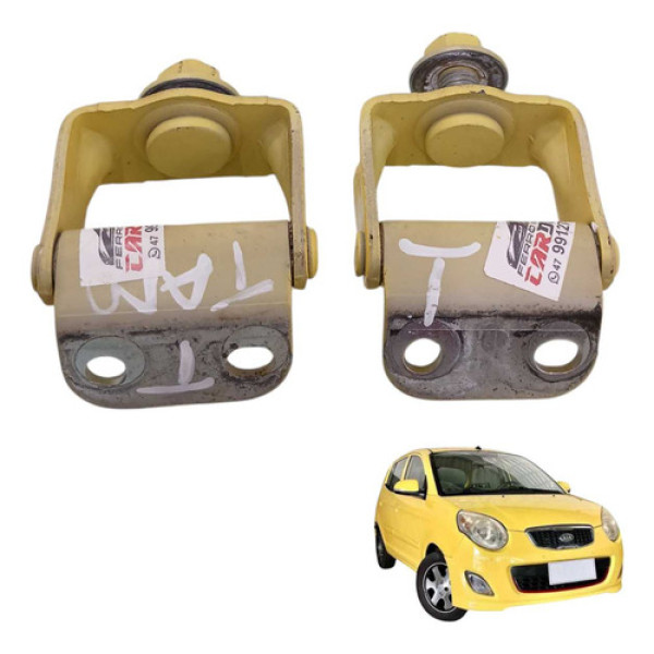 Dobradiça Tampa Traseira Par Picanto 2008 2010 1.0l 