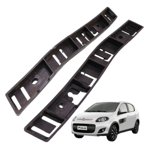  Par Guia Parachoque Traseiro Palio Dualogic 1.6 16v 2014