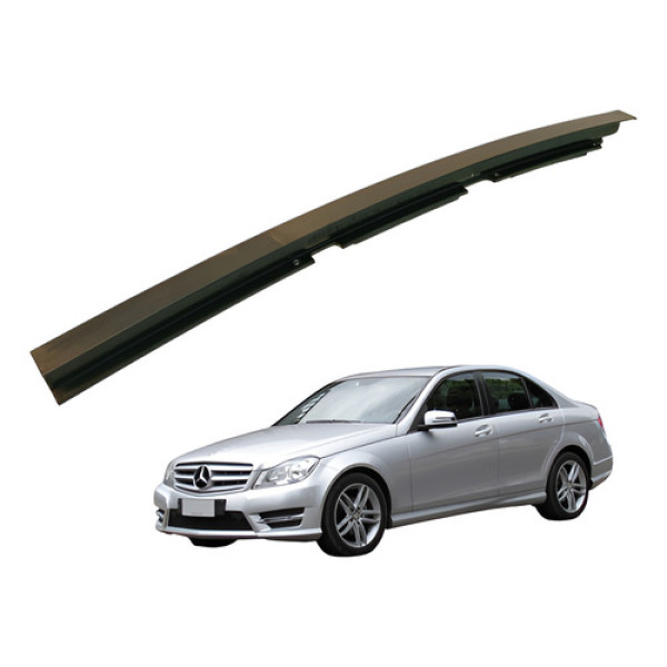 Guia Canaleta Vidro Traseiro Esquerdo Mercedes C180 2013 Preto