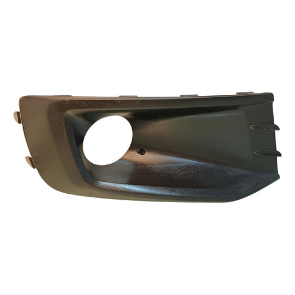 Grade Farol Milha Direito Vw Gol Saveiro G6 2013 2015 Preto