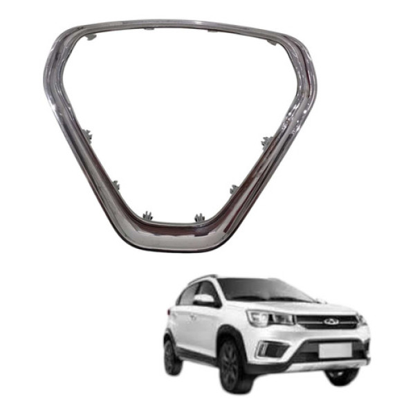 Moldura Cromada Volante Direção Tiggo 2 1.5 2019 2020