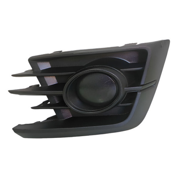 Grade Farol Milha Direito Volkswagen Gol G7 Preto
