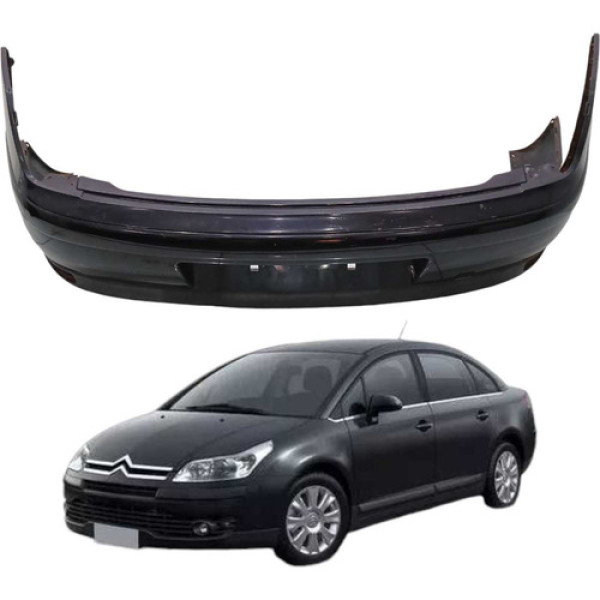 Parachoque Traseiro Citroen C4 Pallas 2009 2.0 Aut