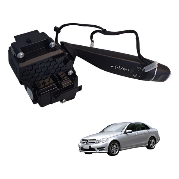 Chave Piloto Automatico Mercedes C180 1.6 Turbo 2014 Preto