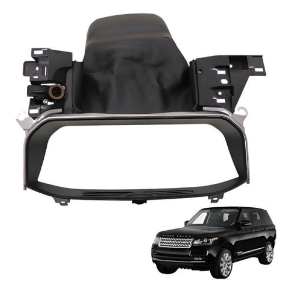 Moldura Painel Instrumentos Coluna Direção Vogue V8 2013 Preto