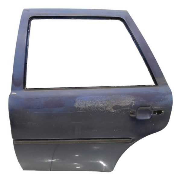Porta Traseira Esquerda Volkswagen Gol G3 2000 2002 Esquerdo Azul