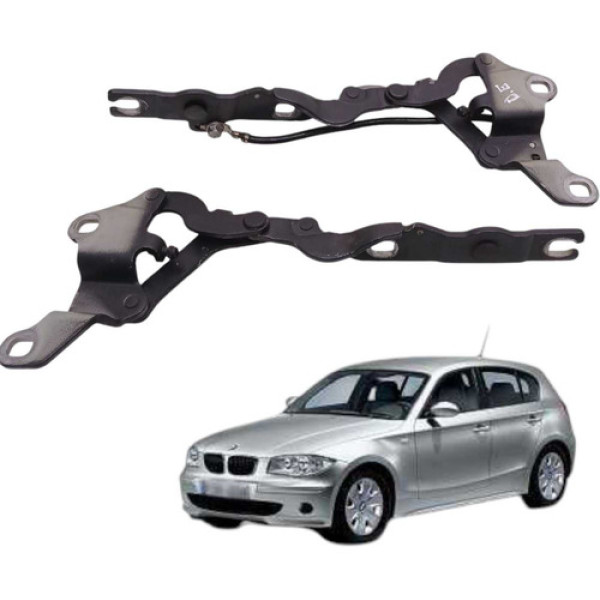 Dobradiça Braço Capo Par Bmw 130i 3.0 2008 2009