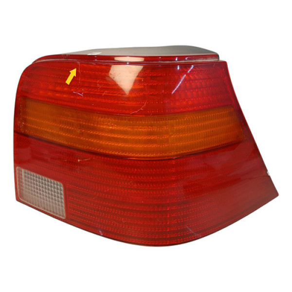 Lanterna Direita Vw Golf 2000 2001 2002 2003 2004 (detalhe) Direito/passageiro Vermelho