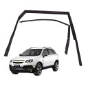 Canaleta Vidro Traseiro Direito Kit Captiva 2.4 185cv 2012 Preto