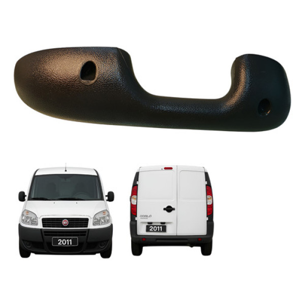 Puxador Interno Apoio Braço Direito Doblo Cargo 2011 2012 Preto